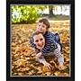Amanti Art Eva Black Silver Narrow 20" x 24" Polystyrene Picture Frame, Matte (A42677345578)~#|#~F56122A4-1BCA-48F4-908327BF5E110189_sc7