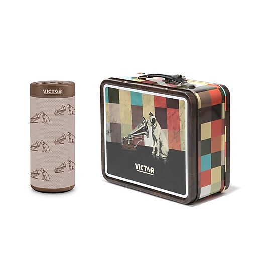 Victor Bluetooth Speaker Bonus Pack with Exclusive Retro Metal