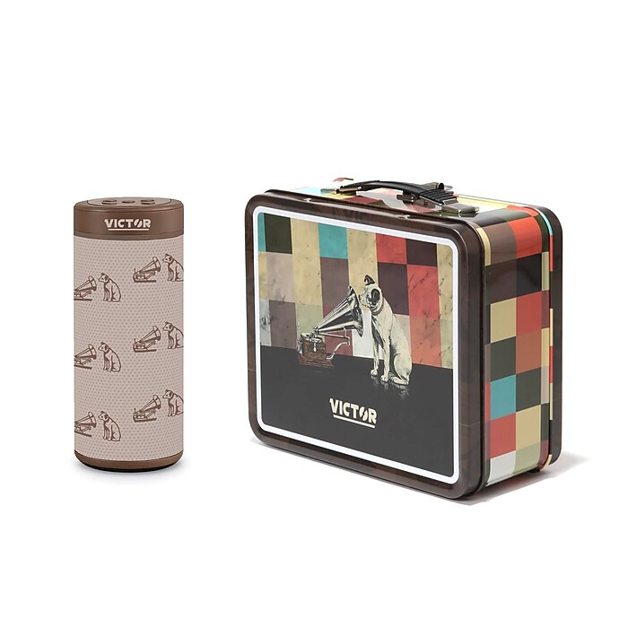 Victor Bluetooth Speaker Bonus Pack with Exclusive Retro Metal