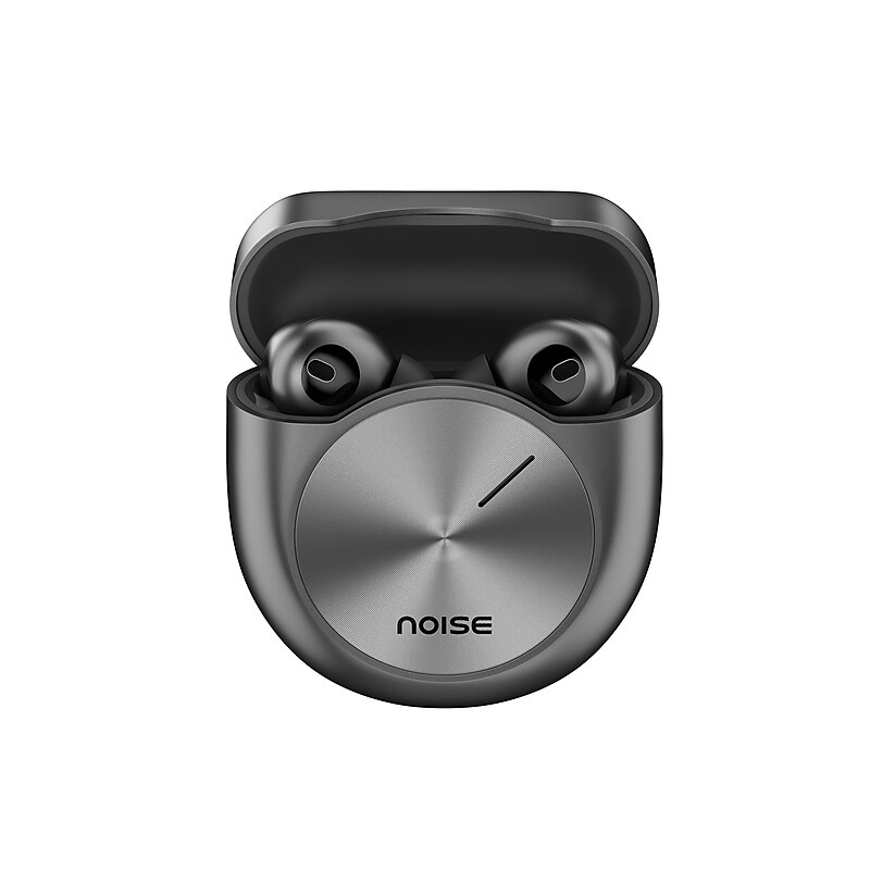 Noise Master Buds Wireless Active Noise Canceling Earbuds, Bluetooth, Silver (NBX-105SIL) image 1