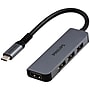 Philips 4-Port USB 3.0 Hub, Gray (SWL3573S/37)~#|#~F56E689D-C5FB-48F6-AA16E103CB1CC83F_sc7