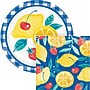 Say Hooray! Fresh Fruits Summer Disposable Paper Plates and Napkins Set, 48/Pack (DTC9631E2G)~#|#~F56FDF12-AA5E-4313-8EC131F140D9C54A_sc7