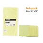 Coastwide Professional™ Microfiber Cloths, 16" x 16", Yellow, 144/Pack (CW52879WCT)~#|#~F56FF1CD-3107-4D9F-8FB35A84A407B753_sc7