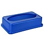 Alpine Industries Polypropylene Recycling Bin, 23 Gallon, Blue (477-R-BLU-PKG2)~#|#~F577C53B-5CD0-4432-8CE7BABB75048E3E_sc7