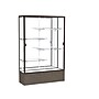 Ghent 72" x 48" Wood, Aluminum & Glass Series Case, Walnut~#|#~F579F92C-6209-4F74-BBF3FF5CBA5E37EE_sc7