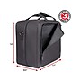 USA Gear S Series S23 Console Travel Bag for PlayStation 5, Black/Blue (GRSLS23110BLWS)~#|#~F57AA326-CB62-40A5-A9C7B6FA4836B310_sc7
