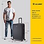 US Army FOX PRO 28" Hardside Suitcase, 4-Wheeled Spinner, TSA Checkpoint Friendly, Black (USLFPRO00L-BLK)~#|#~F57AE43F-A3E9-4CD7-A18452A38871AE9E_sc7