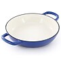 MegaChef Cast Iron 6 Qt. Dutch Oven, Blue (935123606M)~#|#~F57D4CDA-5B38-4E44-ACB4CC70D2D312D6_sc7