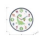 Monarch Specialties Inc. 18" Quartz Wall Clock, Plastic Frame, Battery Powered (I 9100)~#|#~F57E7C93-F710-4615-A0D0966D330F995F_sc7