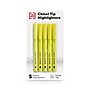 TRU RED™ Pocket Stick Highlighter with Grip, Chisel Tip, Yellow, 5/Pack (TR54578)~#|#~F5800A10-A666-4BCF-B7C7B646A0C25E13_sc7