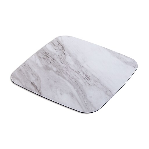 Staples Fashion Mouse Pad, Square, Marble (50571) Staples