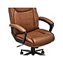 Click365 Transform 1.0 Ergonomic Bonded Leather Swivel Desk Chair, Cognac (CCHR10001A)~#|#~F581E8DA-E81E-485F-8DC2FD9745F60BCD_sc7