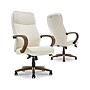 Thomasville Furniture Lockhart Ergonomic Bonded Leather Swivel Executive Chair, Cream (51494-CRM)~#|#~F5845C66-F613-4B55-BDE8E034B8E72C07_sc7