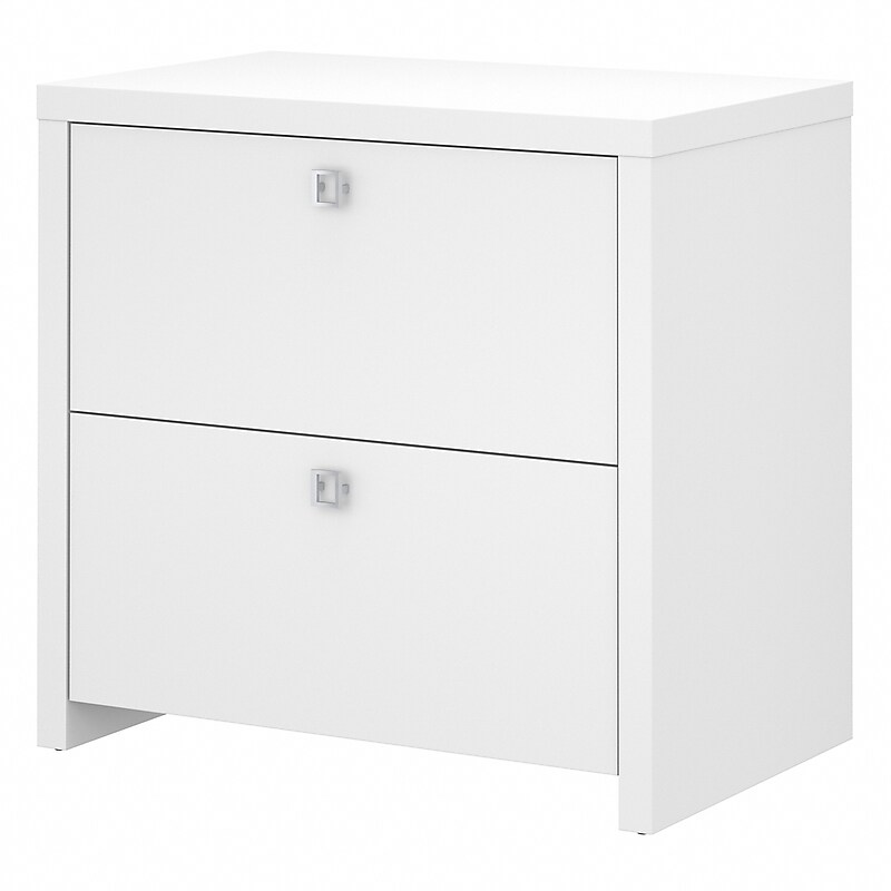 Bush Business Furniture Echo Lateral File Cabinet, Pure White (KI60102-03) image 1