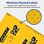 Avery Laser/Inkjet Rectangle Multipurpose Labels, 4" x 3", Bright Yellow, 40/Pack (94252)~#|#~F591C4DC-D820-49D2-A2E1F47D4FE44A08_sc7