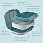 bentgo Chill Insulated Bento Box, 4-Compartment, Truly Teal Speckle, 28 oz. (BGOCHL-TT)~#|#~F5925D77-BA00-4430-B1E71A4D8F224F0F_sc7