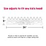 Hygloss Happy 100th Day Paper Crowns, 5" x  25", White, 24/Pack, 2 Packs/Bundle (HYG65266-2)~#|#~F59277B0-D943-4902-AFB7DECAF696EF5B_sc7