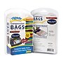 Cloudz Polyethylene 27.7" Compression Bag, Clear/Blue, 2/Pack (64874893175)~#|#~F599C33B-3CE3-4E50-87E55FFFCAC9BF58_sc7