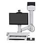 Ergotron StyleView Adjustable Keyboard & Monitor Mount Workstation, Up to 24" Monitor, White (45-594-216)~#|#~F59F5244-AC29-432D-AFCD20129A35A005_sc7