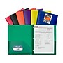 C-Line Heavy Duty 3-Hole Punched 2-Pocket Portfolio Folders, Assorted Colors (CLI33960)~#|#~F59FBFD9-7C52-43F8-8F122F771C18425B_sc7