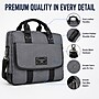 Vangoddy 14" Laptop Compatible Messenger Bag, Chrono Grey (MSBLEA132)~#|#~F5A13062-4543-44A4-A333CC818A67C785_sc7