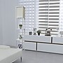 Simple Designs 62.50" Etagere Organizer Storage Shelf Floor Lamp with Linen Shade, White (LF1014-WHT)~#|#~F5A1BB45-F0AC-49DC-A162FA509A6818E3_sc7
