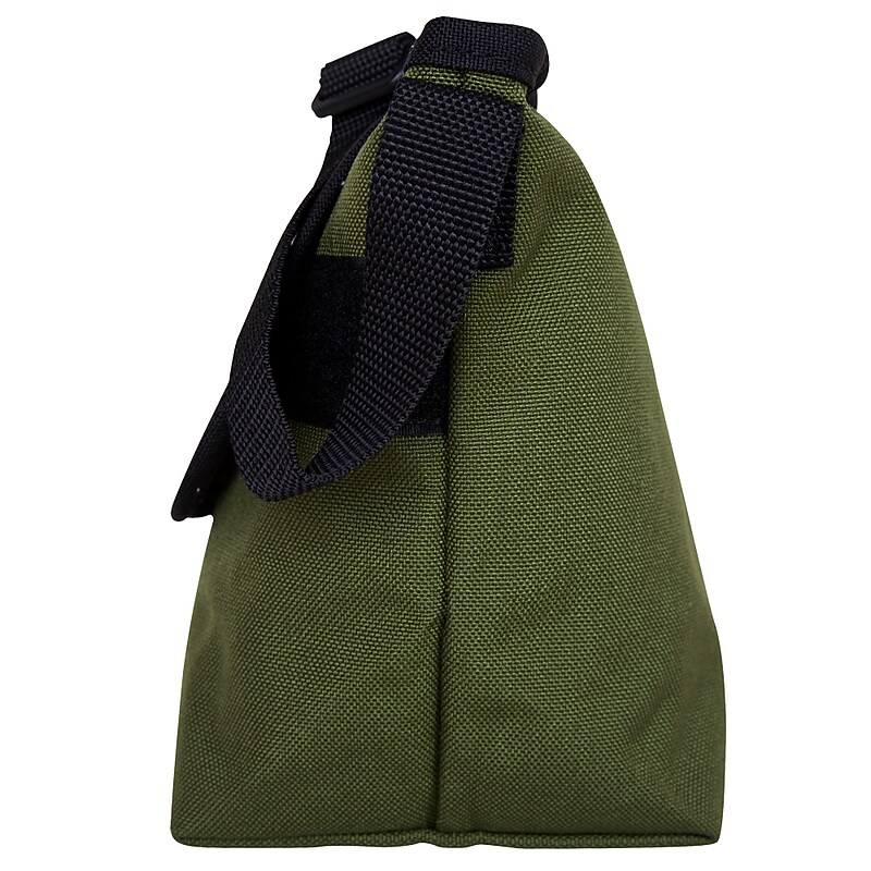 Manhattan Portage Nylon Water Resistant Messenger Bag, TSA Checkpoint Friendly, Olive (1603 OLV) image 1