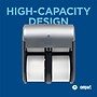 Georgia-Pacific Compact 4-Roll Quad Coreless Toilet Paper Dispenser, Silver (56746A)~#|#~F5A78EFE-158B-42DC-B347BAFA103C9E4F_sc7