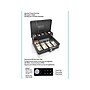 Honeywell Cash Box, 9 Compartments, Black  (6213DG)~#|#~F5A98AF7-D3F6-4798-A528A144AAD5B0D8_sc7