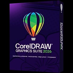 CorelDRAW Graphics Suite 2026 for 1 User, Windows & Mac, Download