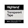 Highland Transparent Clear Tape, 0.50" x 36 yds., 1" Core (5910121296)~#|#~F5B494DB-A740-4A6B-A071580A2DC7FB26_sc7