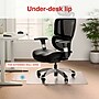 Staples Carpet Chair Mat with Lip, 36" x 48'', Medium-Pile, Clear (20238-CC)~#|#~F5B68889-239A-4BF2-B505939CE29AF547_sc7