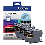 Brother LC401 Black/Cyan/Magenta/Yellow Standard Yield Ink Cartridges, 4/Pack (LC4014PKS)~#|#~F5B80FA3-1781-48D3-B359470FFD717957_sc7