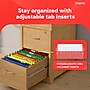 Staples® Hanging File Folder, 3.5" Expansion, Letter Size, Assorted, 5/Pack (TR36330/36330)~#|#~F5B8FE0E-619B-4F76-B1203D9BCF7C15F3_sc7