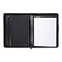 Samsill Regal Leather Zippered Padfolio, Black (70730)~#|#~F5BC3DF7-E6B8-4F69-B934AD8BFCFE29FE_sc7