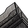 Mind Reader Metal Desk Organizer Letter Tray, Black, 2/Pack (2MESHBOX5-BLK)~#|#~F5BDE9D1-9934-4F82-958B3A27356A3948_sc7