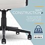 Click365 Classic Ergonomic Bonded Leather Swivel Executive Chair, Light Gray (CCHR10022C)~#|#~F5C48336-775C-4EBD-A8DDC89ADD340340_sc7
