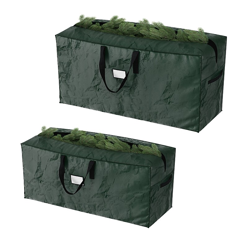 Elf Stor 52" Christmas Tree Storage Bags, Green, 2/Pair (83-DT5520) image 1