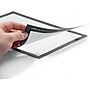 Durable DURAFRAME Document Holder, 8.5" x 11", Wall Mounted, Vertical/Horizontal, Bottom Loading, Black, 2/Pack (DUR-476801)~#|#~F5C85E45-AACC-4836-91EB2A30A13E7D74_sc7