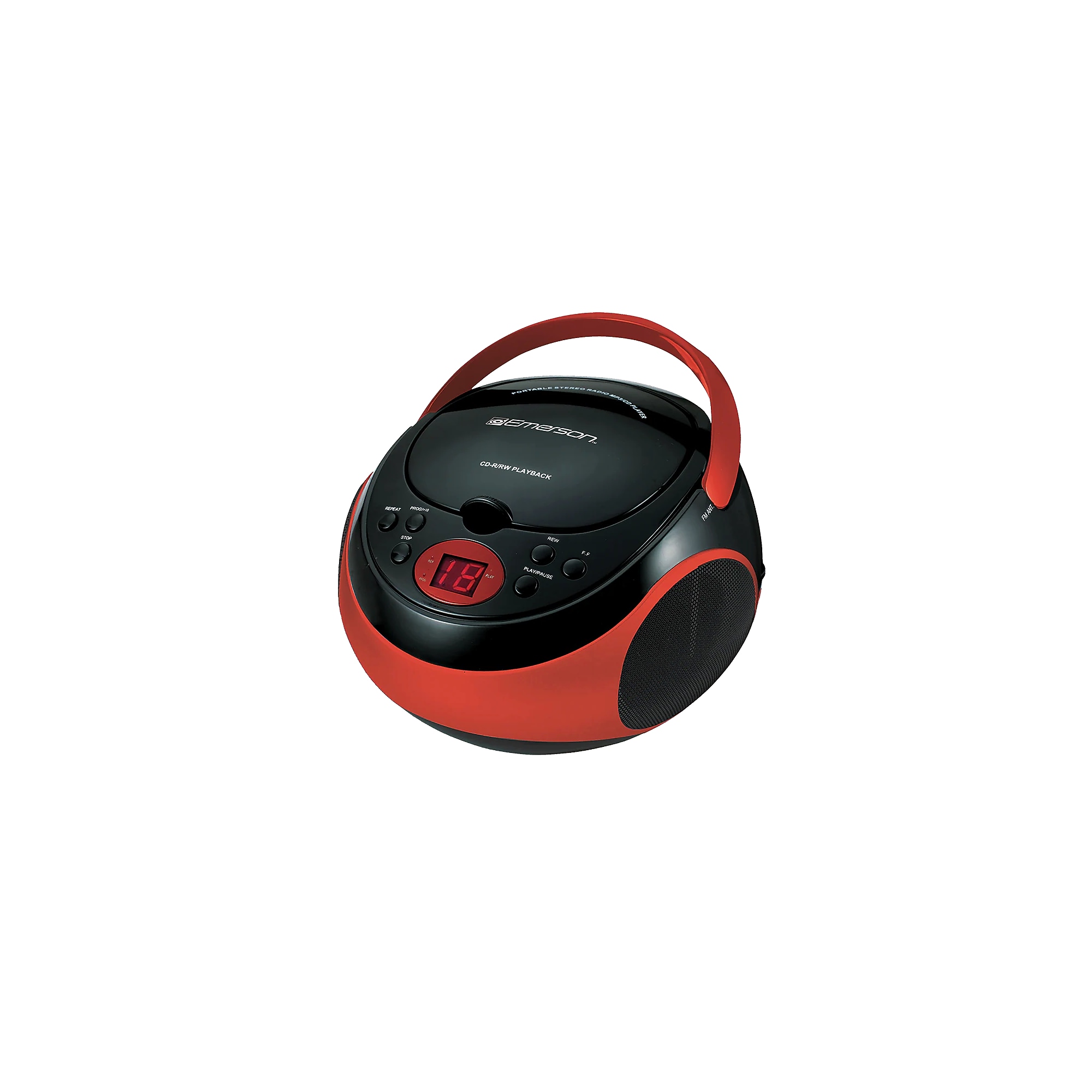 Emerson Bluetooth Boombox Radio, Red (EPB-3003 RED) Sansujyuku sansujyuku.com