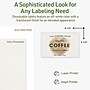 Avery Dissolvable Rectangle Multipurpose Labels, 5.5" x 8.5", Off-white, 50/Pack (94229)~#|#~F5E0DD5A-72E2-4FB7-9DA270899D3EC6F9_sc7