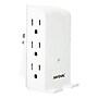 RAYOVAC 6-Outlet Surge Protector Wall Tap with Wireless Charging Phone Holder, 540 Joules, White (SS-Q615)~#|#~F5E13F8B-AB9D-44C1-81842BB83AE1D4AB_sc7
