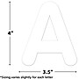 Teacher Created Resources 4" Self-Adhesive Letters and Numbers, White, 108/Pack (TCR9641)~#|#~F5E6284D-B934-4A49-A37846F3DD4AE5A2_sc7