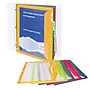 C-Line Heavyweight Poly Binder Pocket with Write-On Tabs, Assorted Colors, 5/Pack, 6 Packs (CLI06650-6)~#|#~F5E98D27-7181-4930-AD5BDF7C5D720318_sc7