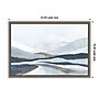 Amanti Art Far Away Land I (Mountains) by Eva Watts Framed Canvas Wall Art Print, 23" x 16" (A42674846132)~#|#~F5EA9289-7794-4EAB-9D7796332C42AFB2_sc7