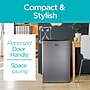 Black & Decker Adjustable Temperature Control Refrigerator with Freezer Compartment, 3.2 Cu. Ft., Gray/Silver (BCRK32V)~#|#~F5EB5D4B-3322-4B3B-9394BC875F247BE6_sc7
