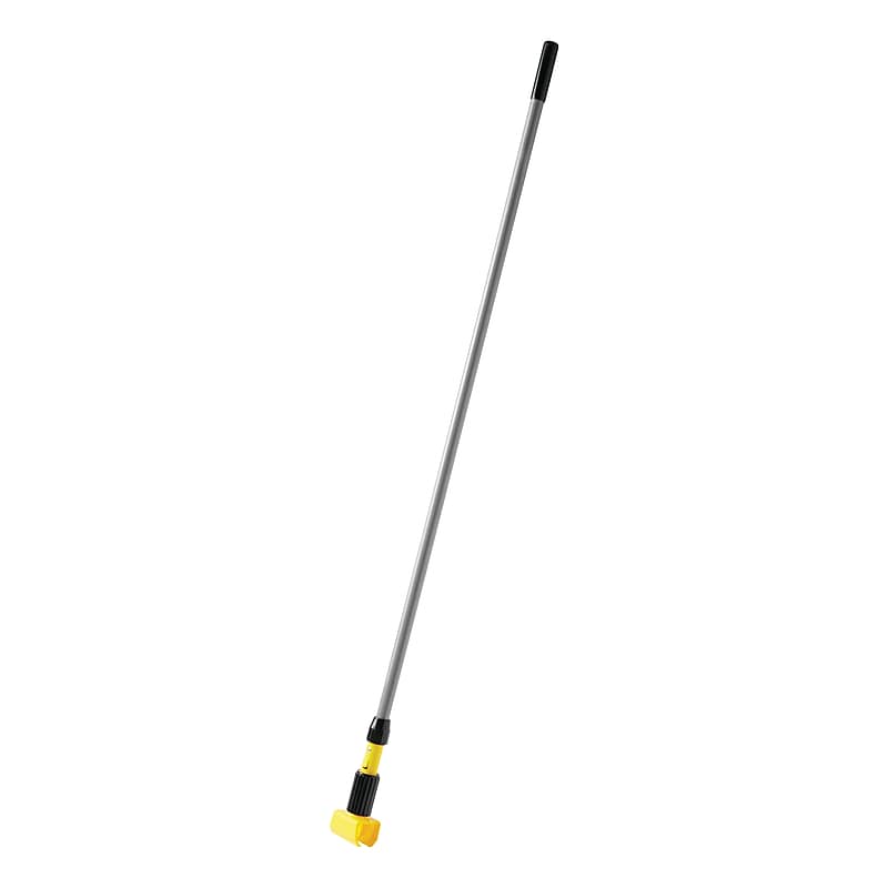 Rubbermaid Gripper Fiberglass Wet Mop Handle, Gray (FGH24600GY00) image 1