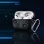 SaharaCase Inspire Series Silicone Case with Premium Clip for Airpods Pro 3, Shock Absorbing, Space Gray (HP00226)~#|#~F5F0F24A-085C-4BDE-8977D9FBCFC7DC96_sc7