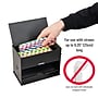 Mind Reader Plastic Straw Dispenser, Black (STRAWPUSH-BLK)~#|#~F5F8C516-7AB1-4CA8-B085C40F06CFF2D4_sc7