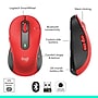 Logitech Signature M650 L Wireless Ergonomic Optical Mouse, Classic Red (910-006358)~#|#~F5F966EA-0F9F-445A-9683D1496B7EC4A5_sc7